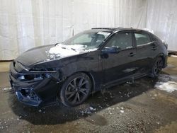 Salvage cars for sale at Windsor, NJ auction: 2018 Honda Civic Sport Touring