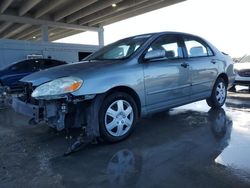 Salvage cars for sale at West Palm Beach, FL auction: 2003 Toyota Corolla CE