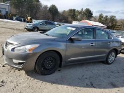 Salvage cars for sale at Mendon, MA auction: 2015 Nissan Altima 2.5