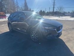 Salvage cars for sale at North Billerica, MA auction: 2018 Mazda CX-5 Touring