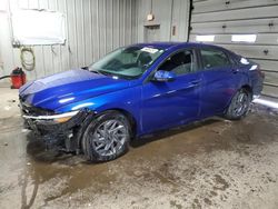 Salvage cars for sale at Franklin, WI auction: 2024 Hyundai Elantra SEL