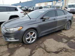 Vehiculos salvage en venta de Copart Woodhaven, MI: 2017 Ford Fusion Titanium