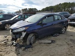 Salvage cars for sale at Seaford, DE auction: 2016 Ford Fiesta SE