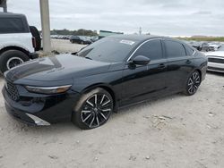 Salvage cars for sale at West Palm Beach, FL auction: 2024 Honda Accord Touring Hybrid