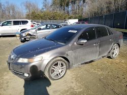 Salvage cars for sale at Waldorf, MD auction: 2008 Acura TL