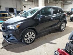 Salvage cars for sale at Woodhaven, MI auction: 2020 Buick Encore Preferred