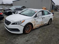 Salvage cars for sale at Spartanburg, SC auction: 2017 Hyundai Sonata Sport