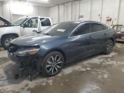 Salvage cars for sale at Madisonville, TN auction: 2021 Chevrolet Malibu RS