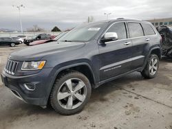 Jeep salvage cars for sale: 2016 Jeep Grand Cherokee Limited