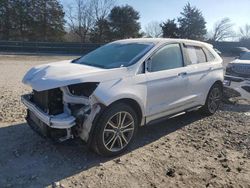 Salvage Cars with No Bids Yet For Sale at auction: 2019 Ford Edge Titanium