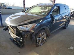 Salvage cars for sale at Wilmer, TX auction: 2016 Hyundai Santa FE SE