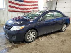 Salvage cars for sale at Lyman, ME auction: 2011 Toyota Corolla Base