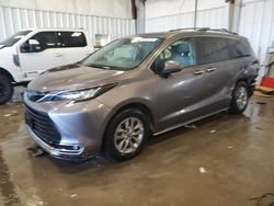 Toyota salvage cars for sale: 2022 Toyota Sienna XLE