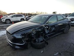 Salvage cars for sale from Copart Duryea, PA: 2020 Hyundai Sonata Hybrid