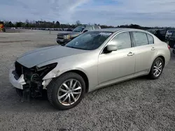 Salvage cars for sale at Lumberton, NC auction: 2007 Infiniti G35