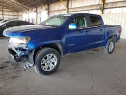 Chevrolet salvage cars for sale: 2019 Chevrolet Colorado LT