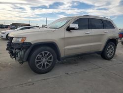 Jeep Grand Cherokee salvage cars for sale: 2015 Jeep Grand Cherokee Limited