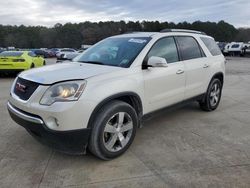 Salvage cars for sale at Florence, MS auction: 2012 GMC Acadia SLT-1