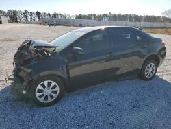 Salvage cars for sale at auction: 2015 Toyota Corolla L