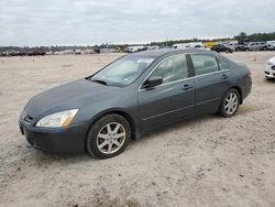 Salvage cars for sale from Copart Houston, TX: 2004 Honda Accord EX