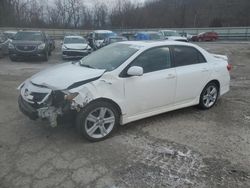 Salvage cars for sale from Copart Ellwood City, PA: 2013 Toyota Corolla Base