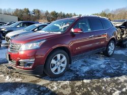 Chevrolet salvage cars for sale: 2017 Chevrolet Traverse LT