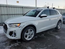 Salvage cars for sale at Littleton, CO auction: 2022 Audi Q5 E Premium 55