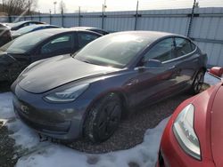 Tesla salvage cars for sale: 2018 Tesla Model 3