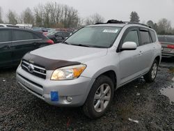 Salvage cars for sale at auction: 2008 Toyota Rav4 Limited