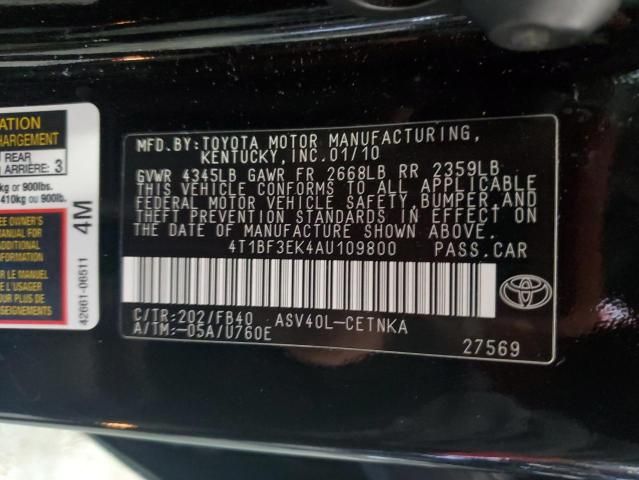 2010 Toyota Camry Base