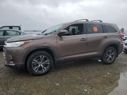 Toyota salvage cars for sale: 2019 Toyota Highlander Hybrid