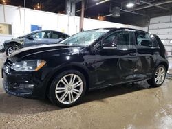 Salvage cars for sale at Blaine, MN auction: 2015 Volkswagen Golf TDI