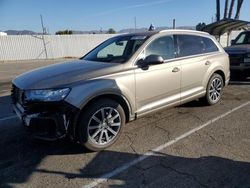 Audi salvage cars for sale: 2017 Audi Q7 Prestige