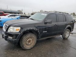 Salvage cars for sale at Tulsa, OK auction: 2007 Ford Explorer XLT