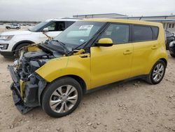 Salvage cars for sale at San Antonio, TX auction: 2015 KIA Soul +