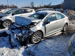 Carros salvage a la venta en subasta: 2020 Toyota Corolla LE