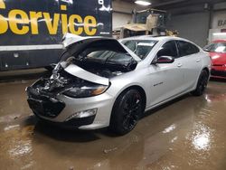 Salvage cars for sale at Elgin, IL auction: 2022 Chevrolet Malibu LT