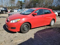 Toyota salvage cars for sale: 2010 Toyota Corolla Matrix