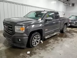 Salvage trucks for sale at Windham, ME auction: 2014 GMC Sierra K1500 SLT