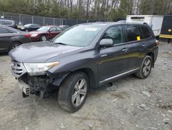 2013 Toyota Highlander Limited en venta en Waldorf, MD