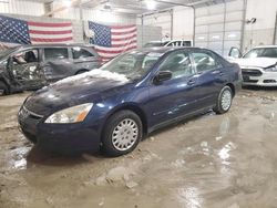 Salvage cars for sale from Copart Columbia, MO: 2007 Honda Accord Value