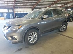 Salvage cars for sale at East Granby, CT auction: 2015 Nissan Rogue S