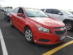 Chevrolet salvage cars for sale: 2014 Chevrolet Cruze LT