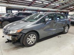 Honda Civic lx Vehiculos salvage en venta: 2012 Honda Civic LX