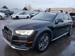 Salvage cars for sale at Littleton, CO auction: 2017 Audi A4 Allroad Prestige