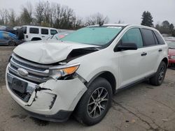 Salvage cars for sale at Portland, OR auction: 2013 Ford Edge SE