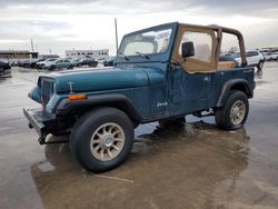 Salvage cars for sale at Grand Prairie, TX auction: 1995 Jeep Wrangler / YJ S