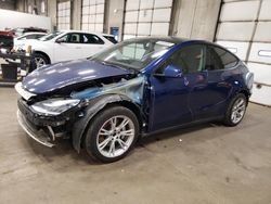 Salvage cars for sale at Blaine, MN auction: 2021 Tesla Model Y