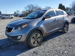 Salvage cars for sale at Gastonia, NC auction: 2016 KIA Sportage EX