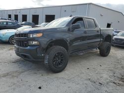 Salvage cars for sale at Jacksonville, FL auction: 2021 Chevrolet Silverado C1500 Custom